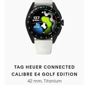 Tag Heuer connected golf watch